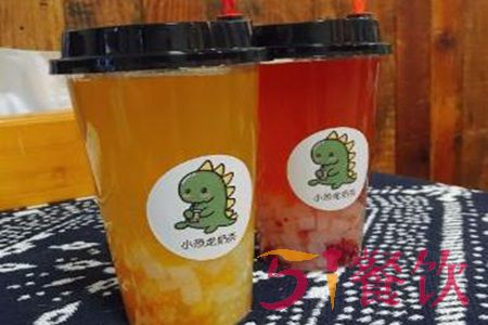 杭州小恐龙奶茶加盟多少钱